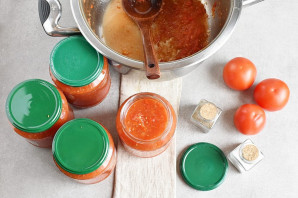 Соус на зиму из помидоров