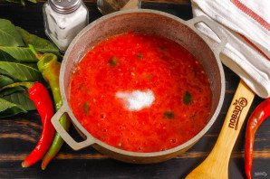 Приправа из острого перца на зиму