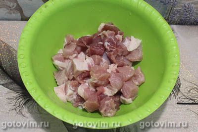 Плов со свининой на сковороде Плов со свининой на сковороде