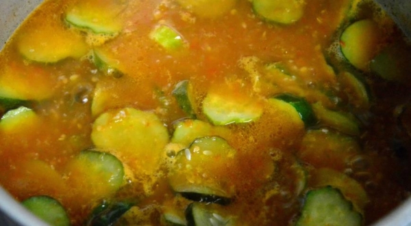 Салат с огурчиками "Аппетитный", пошаговый рецепт с фото