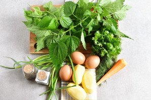 Суп с крапивой Суп с крапивой