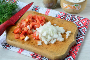 Овощной пирог из кабачков