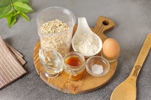 Овсяное печенье без сахара Овсяное печенье без сахара