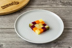 Винегрет "Кубик рубик"