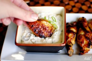 Закуска из куриных крылышек Закуска из куриных крылышек