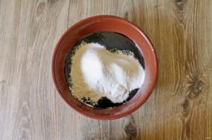 Пирог с красным вином