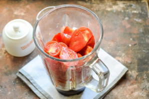 Помидоры в блендере на зиму