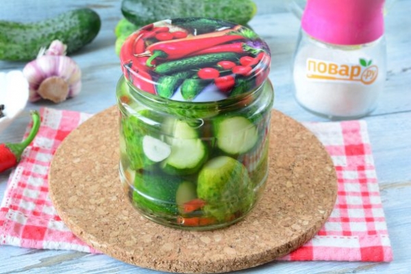 Огурцы "Под водочку" на зиму Огурцы "Под водочку" на зиму