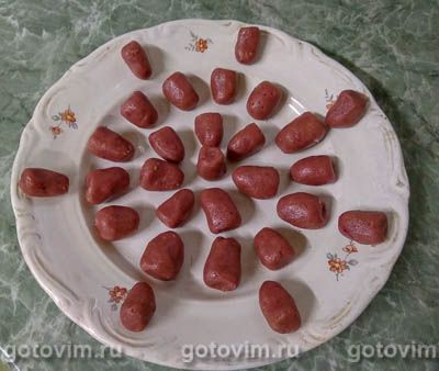 Конфеты из печенья со сгущенкой