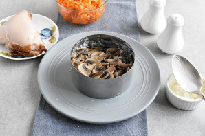 Салат из копченого окорочка Салат из копченого окорочка