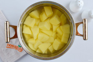 Фаршированные картофельные оладьи Фаршированные картофельные оладьи