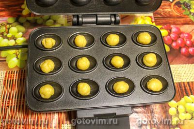 Орешки со сгущёнкой на электрической орешнице