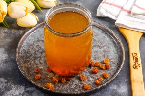 Настойка из изюма на самогоне