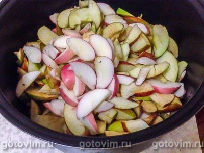 Пюре яблочное в мультиварке (без сахара)