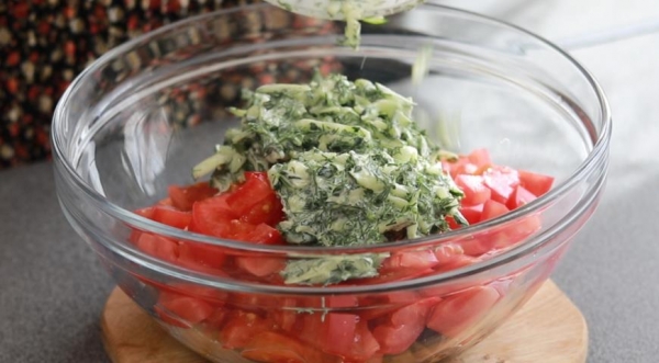 Салат из баклажанов Дачный, хит сезона, пошаговый рецепт с фото