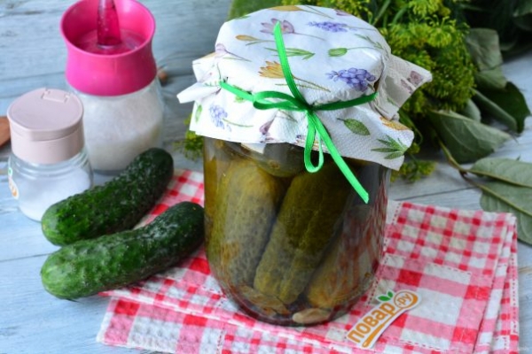 Маринованные огурцы "Детские" Маринованные огурцы "Детские"