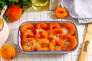 Запеченные абрикосы Запеченные абрикосы