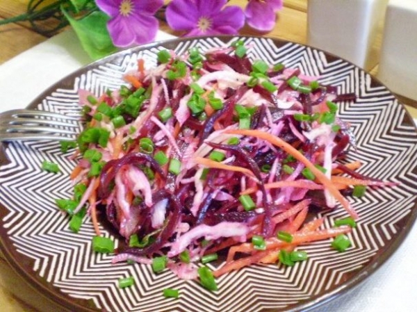 Салат "Цветной" Салат "Цветной"