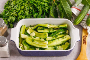 Малосольные огурцы за 10 минут