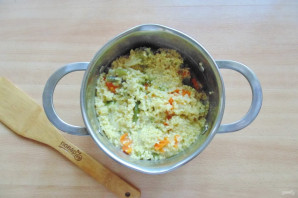 Пшенная каша с брокколи Пшенная каша с брокколи