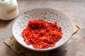 Компот из красной смородины с лимоном на зиму