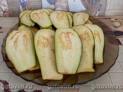 Баклажаны с крабовыми палочками и сыром, запеченные в духовке