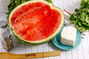 Шашлык из арбуза