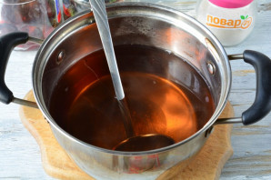 Компот из сливы и мяты на зиму