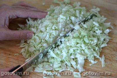 Ленивые пирожки с капустой