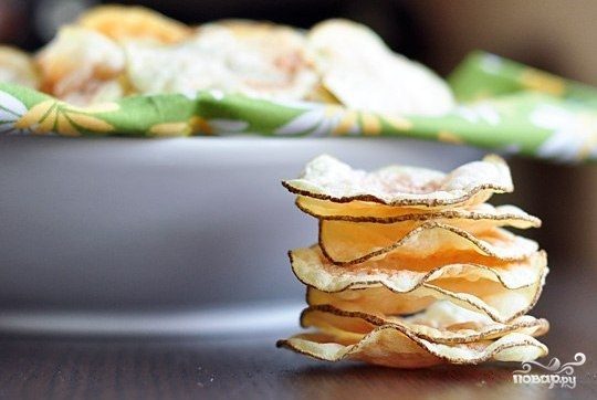 Домашние чипсы в микроволновке Домашние чипсы в микроволновке