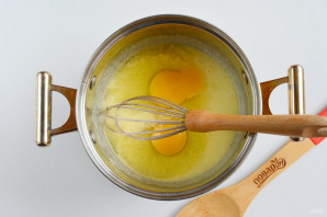 Шоколадный торт на сковороде