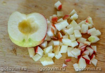 Салат из сельди с яблоком и картофелем