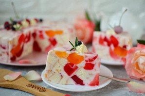 Желейный торт