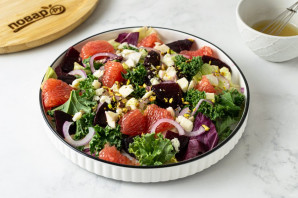 Салат из свеклы и грейпфрута Салат из свеклы и грейпфрута