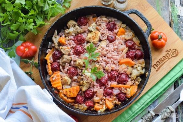 Плов с вишней Плов с вишней