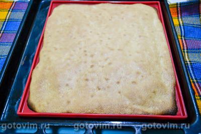 Бисквитный торт с кремом Шарлотт