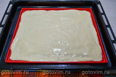 Бисквитный торт с кремом Шарлотт