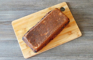 Творожный кекс с малиной