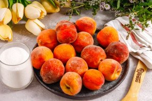 Компот из персиков на зиму Компот из персиков на зиму