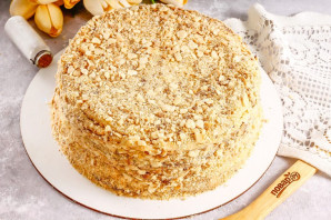 Торт "Наполеон" с безе