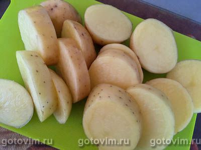 Закуска из буженины, молодого картофеля и черри