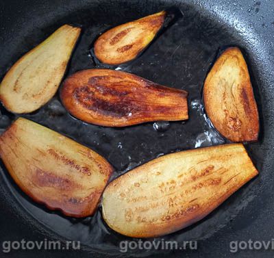 Баклажаны с крабовыми палочками и сыром, запеченные в духовке