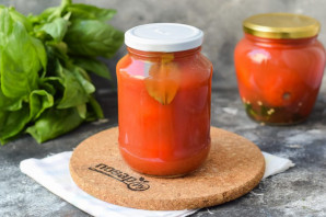 Помидоры черри в томатном соке на зиму