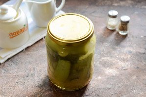 Салат "Блаженство" из огурцов на зиму