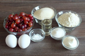 Манник с крыжовником Манник с крыжовником