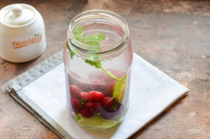 Вишневый "Мохито" на зиму