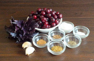 "Ткемали" из вишни на зиму