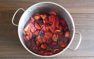 Яблочно-сливовый мармелад Яблочно-сливовый мармелад