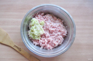 Ленивые голубцы с капустой и кабачками