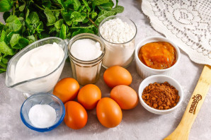 Торт с абрикосовым джемом